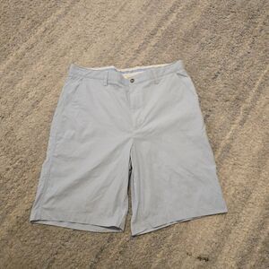 Footjoy Shorts Mens 36 Blue  Golf Performance Lightweight Nylon  10" Inseam